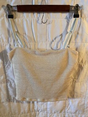 Cream High Tide Top - Geode swimwear